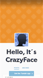 Mobile Screenshot of crazyfaceproductions.tumblr.com