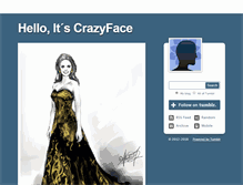 Tablet Screenshot of crazyfaceproductions.tumblr.com