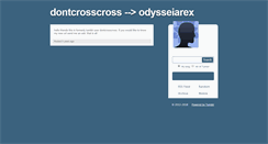 Desktop Screenshot of dontcrosscross.tumblr.com