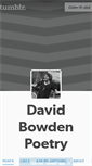 Mobile Screenshot of davidbowden.tumblr.com