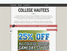 Tablet Screenshot of collegehautees.tumblr.com