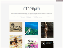 Tablet Screenshot of maya-swimwear.tumblr.com