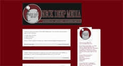 Desktop Screenshot of neckdeepmedia.tumblr.com