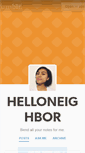 Mobile Screenshot of helloneighbor.tumblr.com