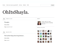 Tablet Screenshot of ohitsshayla.tumblr.com