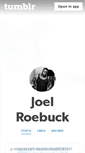 Mobile Screenshot of jroebuck.tumblr.com