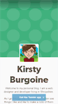 Mobile Screenshot of kirstyburgoine.tumblr.com