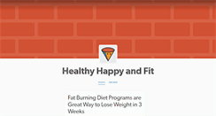 Desktop Screenshot of healthy-happy-and-fit.tumblr.com