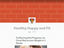 Tablet Screenshot of healthy-happy-and-fit.tumblr.com