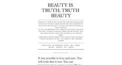 Desktop Screenshot of beautifultruthiness.tumblr.com