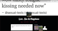 Desktop Screenshot of loveeedrunk.tumblr.com