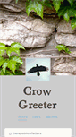 Mobile Screenshot of crowgreeter.tumblr.com