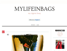 Tablet Screenshot of mylifeinabag.tumblr.com