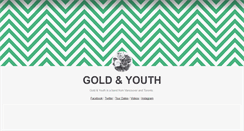 Desktop Screenshot of goldandyouth.tumblr.com