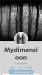 Mobile Screenshot of mydimension.tumblr.com