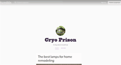 Desktop Screenshot of cryoprison.tumblr.com