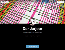 Tablet Screenshot of derjarjour.tumblr.com
