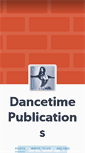 Mobile Screenshot of dancetimepublications.tumblr.com