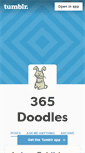 Mobile Screenshot of 365doodles.tumblr.com