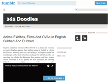 Tablet Screenshot of 365doodles.tumblr.com