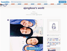 Tablet Screenshot of ajengilaaa.tumblr.com