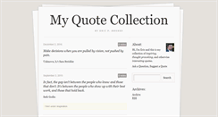 Desktop Screenshot of myquotecollection.tumblr.com