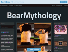 Tablet Screenshot of bearmythology.tumblr.com
