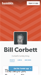 Mobile Screenshot of billcorbett.tumblr.com