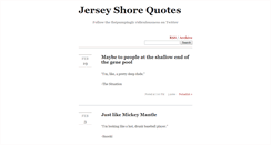 Desktop Screenshot of jersey-shore-quotes.tumblr.com