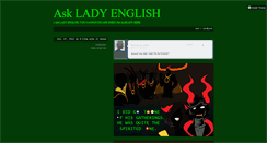 Desktop Screenshot of ladyfuckingenglish.tumblr.com