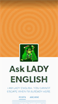 Mobile Screenshot of ladyfuckingenglish.tumblr.com