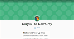 Desktop Screenshot of grayisthenewgray.tumblr.com
