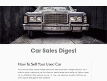 Tablet Screenshot of directory.carsalesdigest.tumblr.com