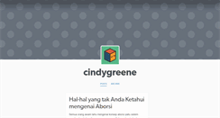 Desktop Screenshot of cindygreene.tumblr.com