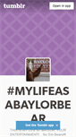 Mobile Screenshot of mylifeasabaylorbear.tumblr.com