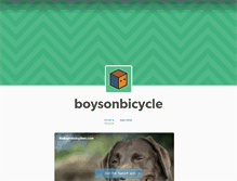 Tablet Screenshot of boysonbicycle.tumblr.com