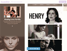 Tablet Screenshot of lana-parrilla.tumblr.com