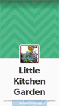 Mobile Screenshot of littlekitchengarden.tumblr.com