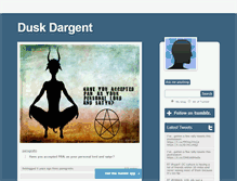 Tablet Screenshot of duskdargent.tumblr.com