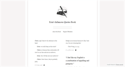 Desktop Screenshot of erinsquotesbook.tumblr.com