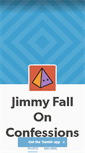 Mobile Screenshot of jimmyfallonconfessions.tumblr.com