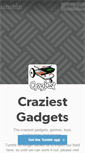 Mobile Screenshot of craziestgadgets.tumblr.com