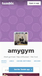 Mobile Screenshot of amygym.tumblr.com