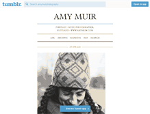 Tablet Screenshot of amymuirphotography.tumblr.com