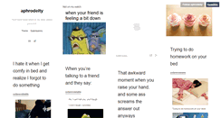 Desktop Screenshot of aphrodeity.tumblr.com