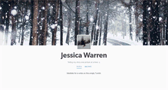 Desktop Screenshot of jessicawarren.tumblr.com