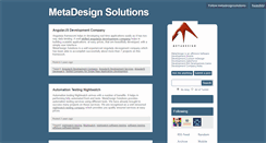 Desktop Screenshot of metadesignsolutions.tumblr.com