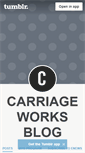 Mobile Screenshot of carriageworks.tumblr.com