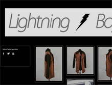 Tablet Screenshot of lightningboyclothing.tumblr.com