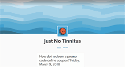 Desktop Screenshot of justnotinnitus.tumblr.com